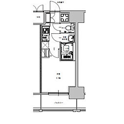 S-RESIDENCE金山flap(フラップ) 1Kの間取図画像