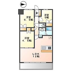 ラフィシア上前津 3LDKの間取図画像