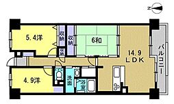 間取図画像 15LDK