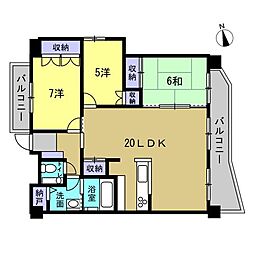 間取図画像 3LDK