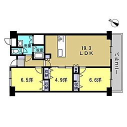 間取図画像 3LDK