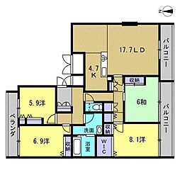 間取図画像 4LDK