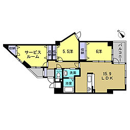 ダイヤガーデン 2SLDKの間取図画像