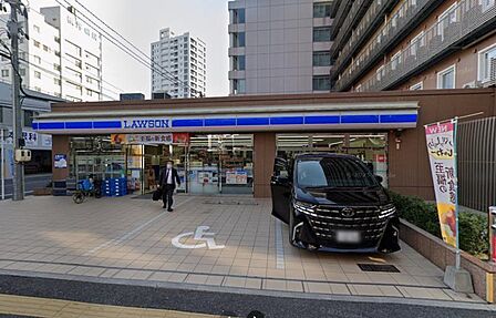 ローソン 広島光町南店?74m