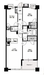 ナイスアーバン上大岡フラッツ 2SLDKの間取図画像