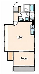 シャトーフェニックスたかやま 1LDKの間取図画像