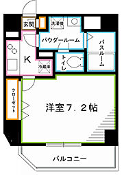 リブリ・ドルチェ 1Kの間取図画像