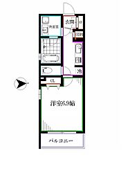 CieloAzul 1Kの間取図画像