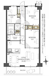 間取図画像 3LDK