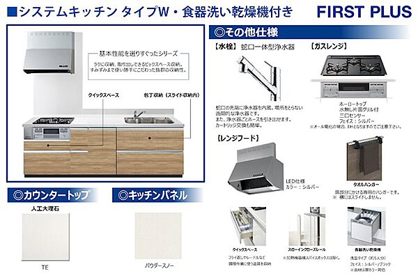 キッチンを拡大表示