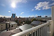 バルコニーからの眺め（南西方向）［2025年12月26日撮影］