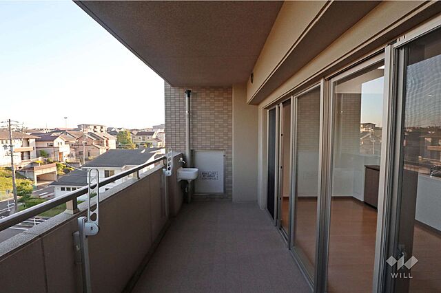 バルコニー ダイアパレス荒池緑地 5階/-