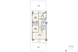 間取図画像 3LDK