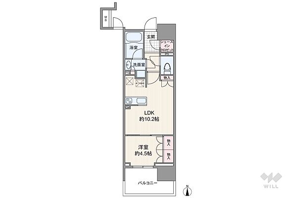 間取り オープンレジデンシア御器所ステーションフロント 3階/-