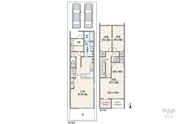 間取り 名古屋市天白区福池2丁目 一戸建て