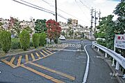 駐車場出入り口(ロボットゲート付き）