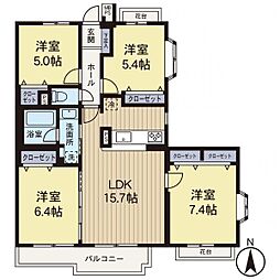間取図画像 4LDK