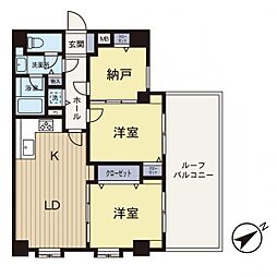 間取図画像 2SLDK