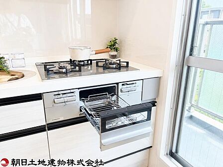 三口コンロ