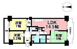 間取図画像 3LDK