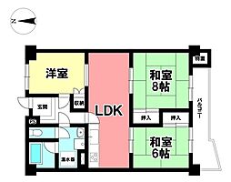 間取図画像 3LDK