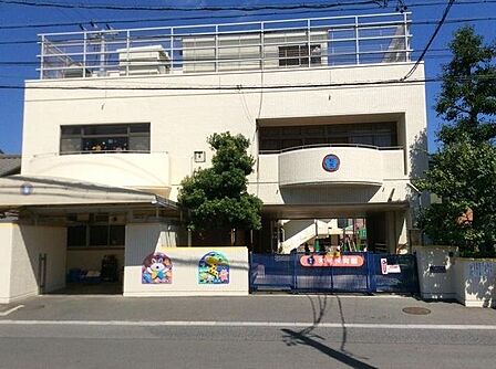 和光保育園■あそびの中で身体を動かす楽しさを知ってもらい、たくましく、つよい子どもを育てます。また、先生・お友だちの愛情あふれる中で、心の豊かな、あかるい子どもを育てます。 380m