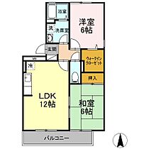 マーサ・リヴェール 1-301号 ｜ 福岡県久留米市東合川7丁目8-9（賃貸アパート2LDK・3階・56.30㎡） その2