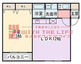 GREEN VIEW (グリーンビュー) ？-201号 ｜ 福岡県久留米市藤光町925-602（賃貸アパート1LDK・2階・43.33㎡） その2