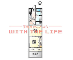 コロンII  ｜ 福岡県久留米市御井町465-8（賃貸アパート2K・1階・34.33㎡） その2