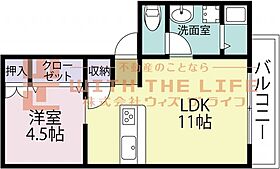 HEARTIAN CLAST（ハーティアンクラスト） 102号 ｜ 福岡県久留米市日ノ出町36-4（賃貸アパート1LDK・1階・40.99㎡） その2