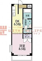 クラウンII津福 306号 ｜ 福岡県久留米市津福今町470-9（賃貸マンション1DK・3階・38.00㎡） その2