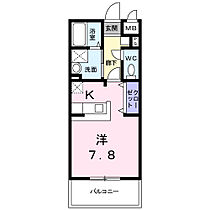 フィオーレ 103 ｜ 福岡県久留米市山川追分1丁目4番22号（賃貸マンション1K・1階・28.00㎡） その2