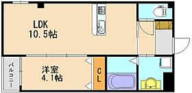 Harvest（ハーベスト）久留米 206号 ｜ 福岡県久留米市野中町713-1（賃貸アパート1LDK・2階・33.25㎡） その2