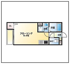 destino東町 ？202号 ｜ 福岡県久留米市東町488-17（賃貸アパート1R・2階・22.56㎡） その2