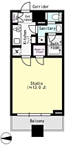 コンシェリア西新宿タワーズウエスト 1115号室 ｜ 東京都新宿区西新宿６丁目20-7（賃貸マンション1K・8階・37.45㎡） その2