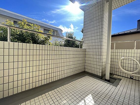 朝の澄んだ空気...