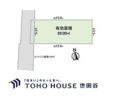 世田谷区北沢1丁目 売地 全1区画