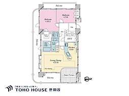 間取図画像 2SLDK