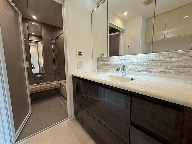 洗面 パークハウス赤坂氷川 13階/-