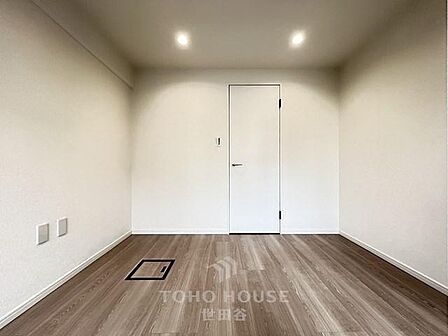 しっかりと収納スペースもある居室部分はちょうどよい広さです。