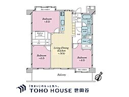 間取図画像 3SLDK