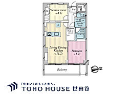 間取図画像 1SLDK