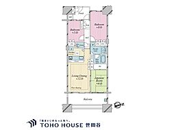 プライヴブルー東京 3LDKの間取図画像