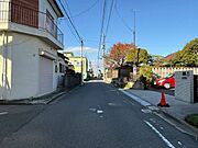 北側公道、東側より撮影
