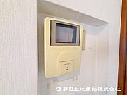 「見える安心」をカタチにしました。誰が来てもわかる様にモニター付きインターホンを設置。
