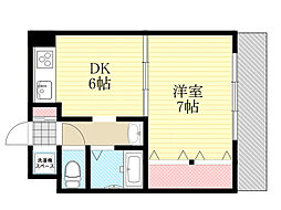 間取図画像 1DK