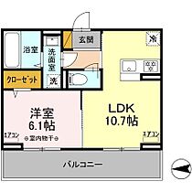 Ferro Palazzo　D棟 202 ｜ 千葉県流山市木2丁目25-21（賃貸アパート1LDK・2階・40.05㎡） その1