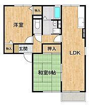 ロイヤルガーデン若柴E 103 ｜ 千葉県柏市若柴5-3（賃貸アパート2LDK・1階・53.70㎡） その2