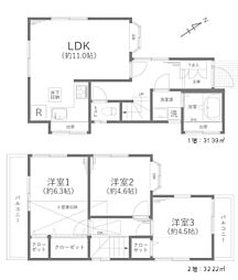 中古戸建　鎌ケ谷市北中沢２丁目（北初富駅）
