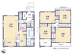 伊勢原市八幡台1丁目2期　新築戸建　全3棟　1号棟